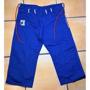 FUJI X ALLIANCE SEKAI BJJ GI BLUE SIZE A6 BOTTOMS PANTS ONLY
